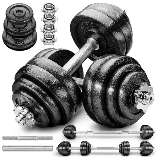 Hantelset gusseisen 60 kg - hantelset, 15