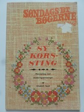 SY KORS - STING - Dänische Kreuzstichmuster - Vintage 60er Jahre Stickmuster