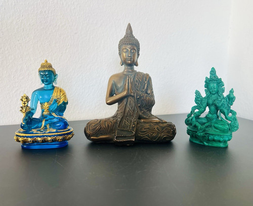 3er set buddha figuren - 3er,