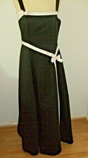Apart Abendkleid Ballkleid Robe Maxi schwarz/weiß Gr. 42 L Tüll Petticoat NEU