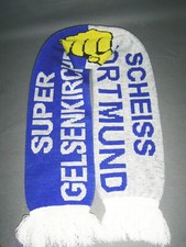 Anti Dortmund Fanschal "Super Gelsenkirchen - Scheiss Dortmund" Schal Fussball