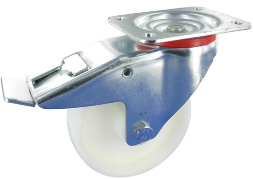 Lenkrolle mit feststeller rad - lenkrolle,
