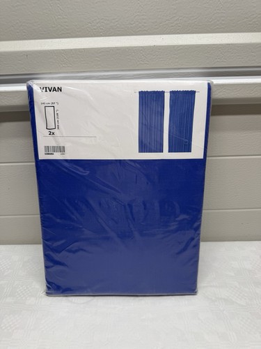 Ikea vivan gardinen blau 45m - ikea,