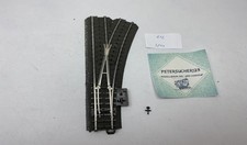 Märklin H0 1 x Weiche rechts C-Gleis 24612  R2  Anlagenrückbau