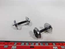 LGB Lehmann Spur G IIm Paar Metall Radsätze mit Scheibenrädern NEUW #DK624-0,5