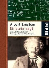 Einstein sagt: Zitate, Einfälle, GedankenBRHerausgegeb... | Buch | Zustand gut