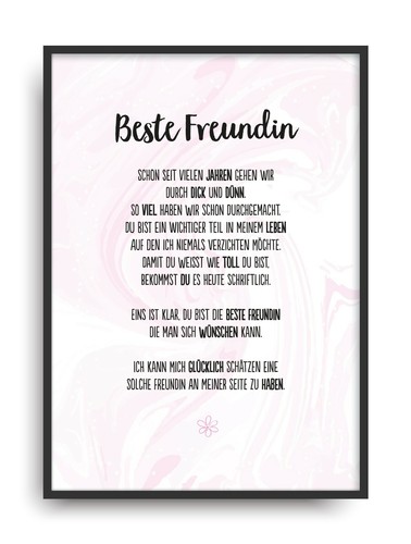 Geschenk karte beste - geschenk, freundin