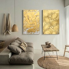 Luxus Golden Print Canvas