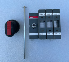 ABB 63a Hauptschalter 3-POLIG  OS63GB03 Lasttrennschalter mit Einlegesicherungen