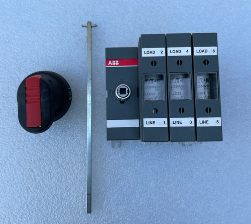 Abb 63a hauptschalter polig - hauptschalter, 3-polig