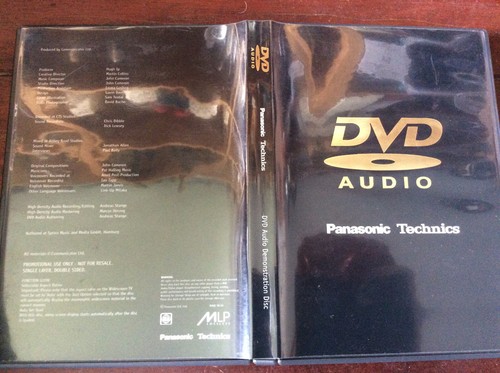 Panasonic technics dvd audio - panasonic,