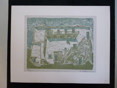 Orig linoschnitt otto - orig.,
