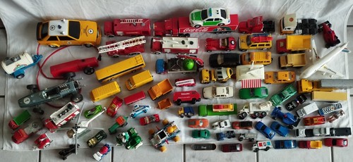 Sammlung spielzeug autos lkw - sammlung,