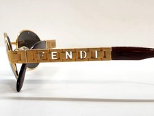 FENDI 18K Vintage Sonnenbrille, ein EYE CATCHER, NP: 895€, Rechnung Vorhanden