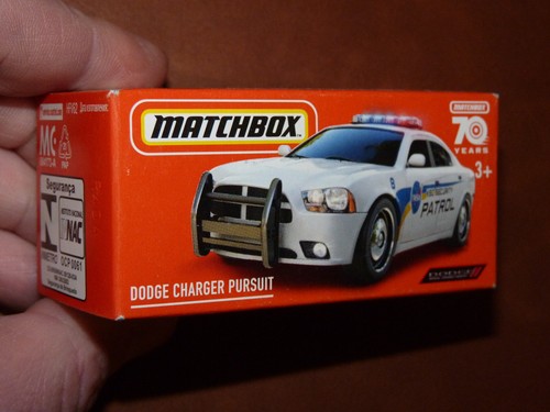 Matchbox dodge charger pursuit - matchbox,