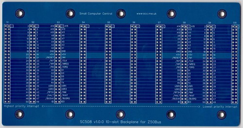 Sc508 backplane 10 - sc508, backplane,