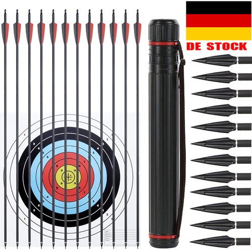 12pcs zoll carbonpfeil - zoll, jagd
