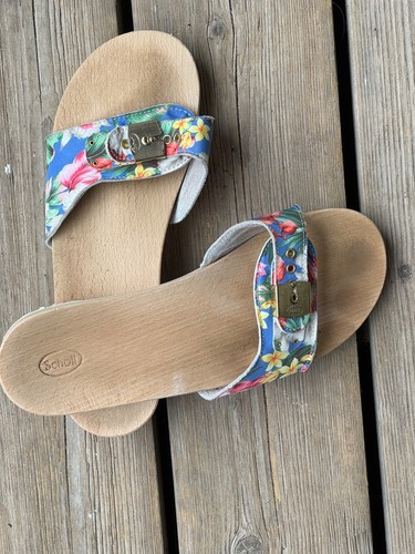Scholl holz sandalen pescura - scholl,