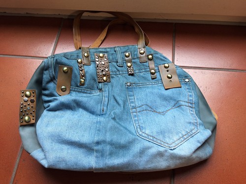Jeans shopper tasche - jeans,