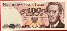🇵🇱 Polen 100 Zloty Banknote 1986 AUNC