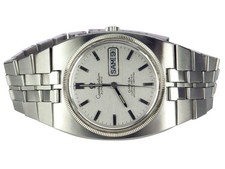Omega Constellation Day-Date Ref. 168.045 Cal. 751 Edelstahl Armbanduhr 1970er!