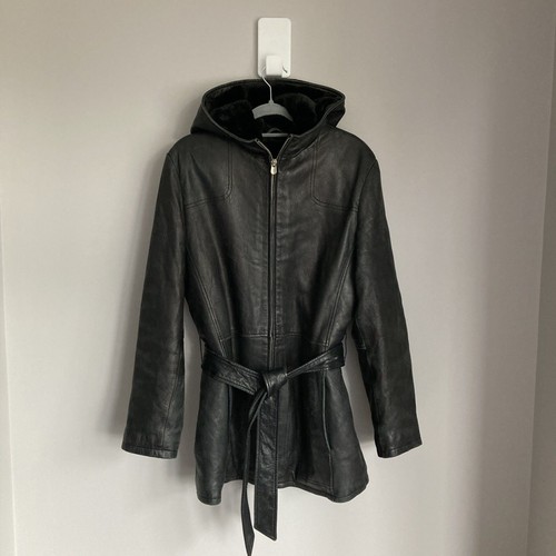 Damen ledermantel trench - damen,