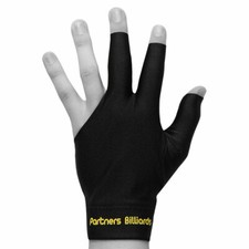 Billard Zubehör 3 Finger Handschuh Partners Billards Schwarz Lycra Pool Snooker