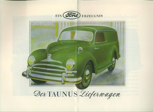 Ford taunus lieferwagen 1950 - lieferwagen,