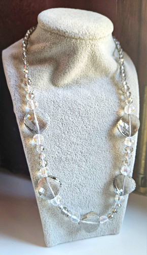 Mondschein quarz collier - quarz,