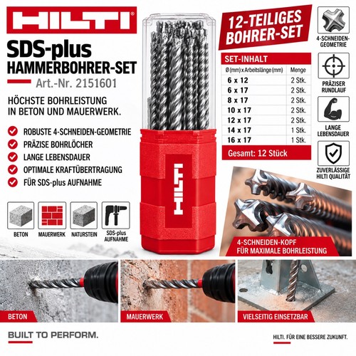 Hilti sds plus bohrer set - hilti,