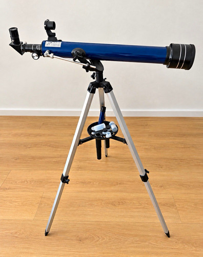 Refraktor teleskop blau - refraktor-teleskop,