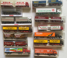 Wiking - 14 Modelle LKW /