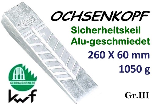 Alu keil spaltkeil 265 - alu,