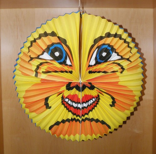 Mond lampion laterne - lampion,