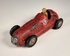 Gusseisen Modell, Rennwagen ähnlich Maserati, Retro, Deko, NO Box, ca. 18 cm