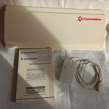 Commodore Tastaturabdeckung + Handbuch  128/128D + Genius EasyMouse -Vintage
