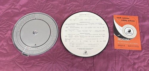 Norma rechenscheiben grafia - norma,
