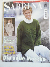 Sabrina Zeitschrift Heft stricken häkeln