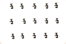 Piko Spur N 15x Kupplung Neu Einheitskupplung DDR Neuteile Restbestand 1:160