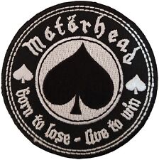 MOTORHEAD - Born To Lose - 7,5 cm - Patch - 168163