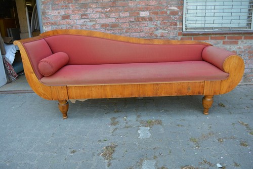Biedermeier chaise longue ulme - biedermeier,