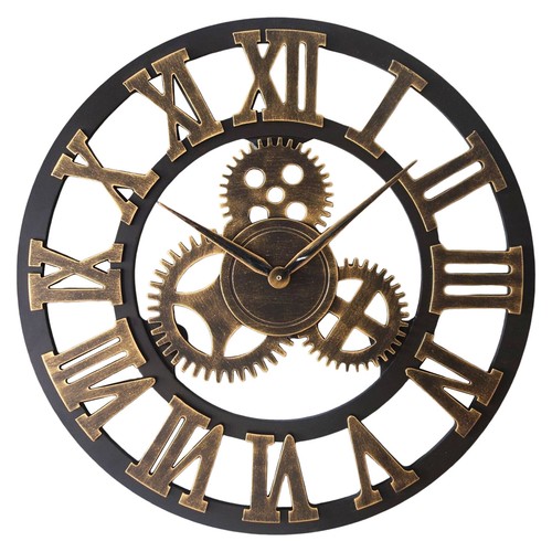 Wanduhr vintage stil mit - wanduhr, im