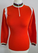 Fahrrad Trikot Retro orange