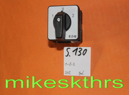 130 schalter hauptschalter - s.130,