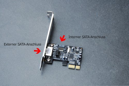 Pci express esata - card,