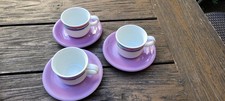 Arzberg daily rainbow Gedeck Tasse und Untertasse lila - 3 Stück