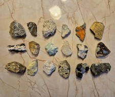 Mineralien Sammlung 18 Stück Beschriftet Guter Zustand Aud Deutschland 