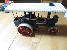 Wilesco große Dampfwalze mit Kamin 1