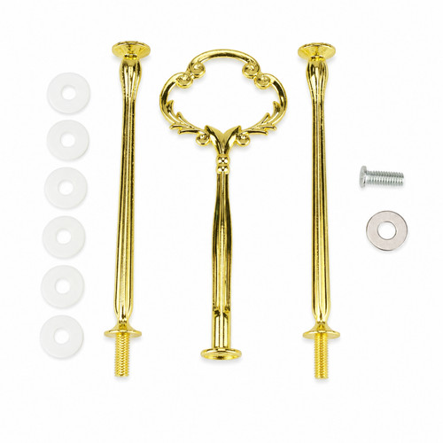 Etagere stöckig set gold - etagere,