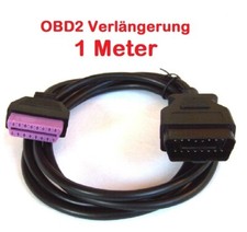 PROFI Verlängerung Kabel OBD OBD2 1 Meter für Diagnose Interface Scanner